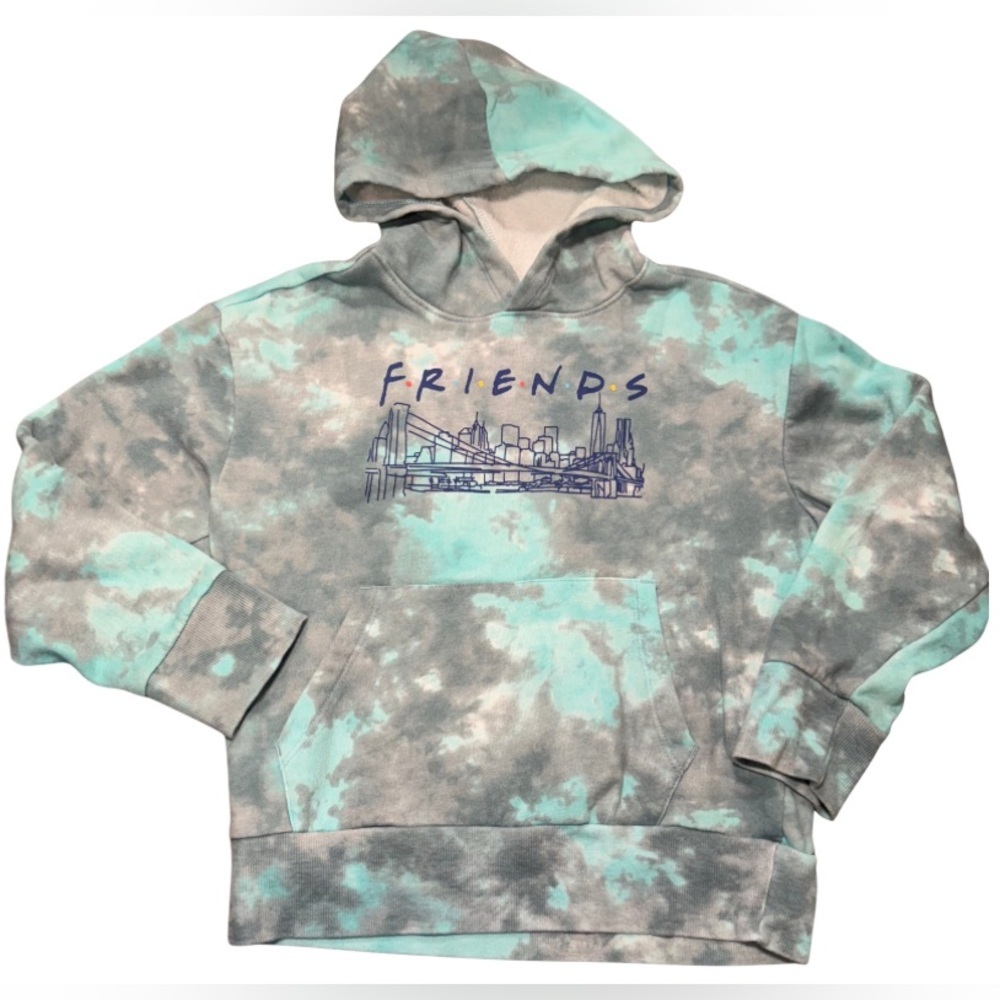 Girls size medium | FRIENDS Tie-Dye Hoodie